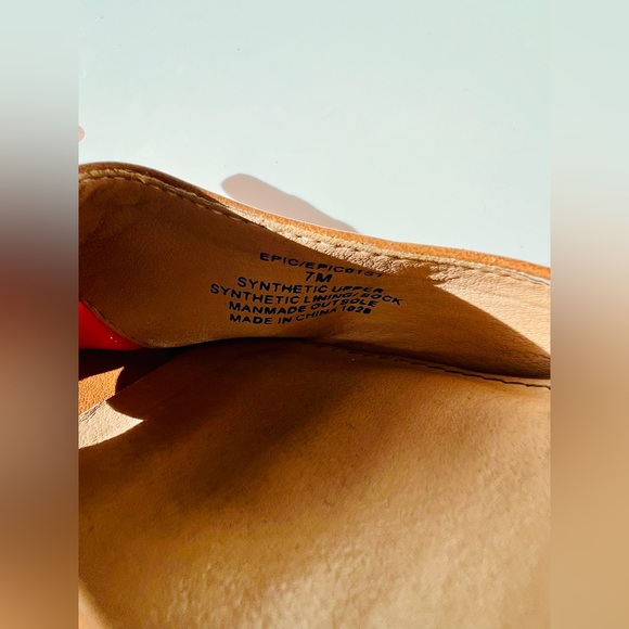 Steve Madden Girl Women’s Platform Block Heel Sandals /Color Tan,Brown /Size 7M - Picture 12 of 12